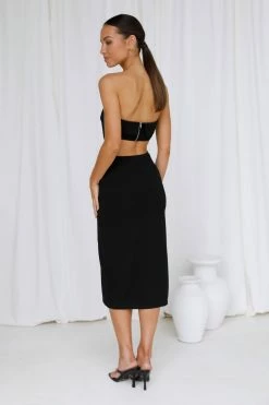 Only Strut Midi Dress Black -Hello Molly Shop L4A3682 1652342794