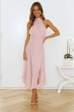 No Tears Here Maxi Dress Blush -Hello Molly Shop L4A4087 1634271608