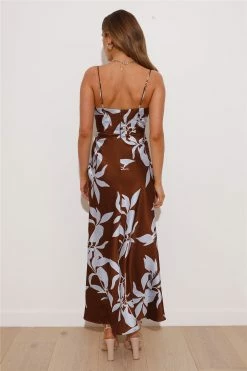 You Be Me Maxi Dress Brown -Hello Molly Shop L4A4452 1686620541