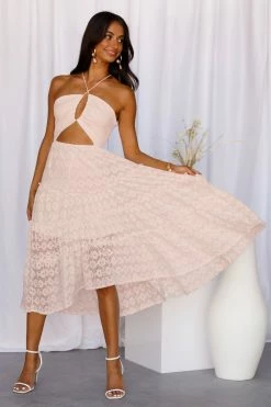 Been Good Maxi Dress Cream -Hello Molly Shop L4A4986 1647237047