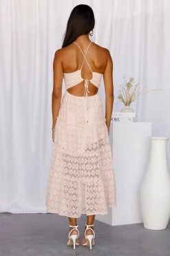 Been Good Maxi Dress Cream -Hello Molly Shop L4A4995 1647237047