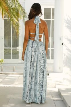 No Cares Maxi Dress Green -Hello Molly Shop L4A8423 1636678016