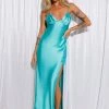 Classy Behaviour Satin Maxi Dress Turquoise -Hello Molly Shop L4A8661 1687486814