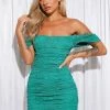 Sunshine Bliss Lace Mini Dress Green -Hello Molly Shop L4A8693 1687483726