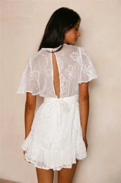 Encrypted Advice Dress White -Hello Molly Shop L4A8913 1647492333 85cf9233 039b 48bf 8612 7bece8e4810a