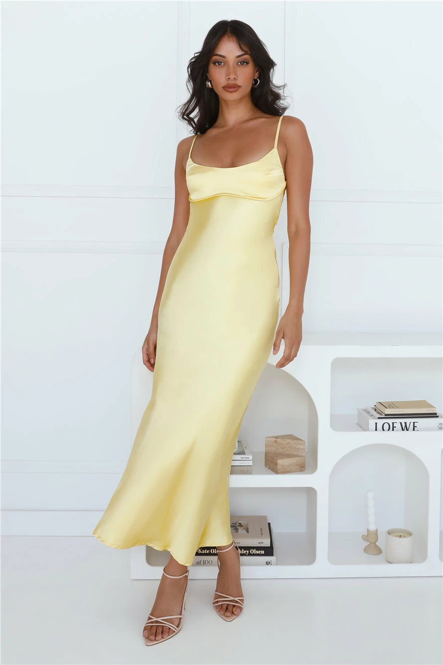 Feels Like Luxe Maxi Dress Yellow 4 Feels Like Luxe Maxi Dress Yellow - Image 2