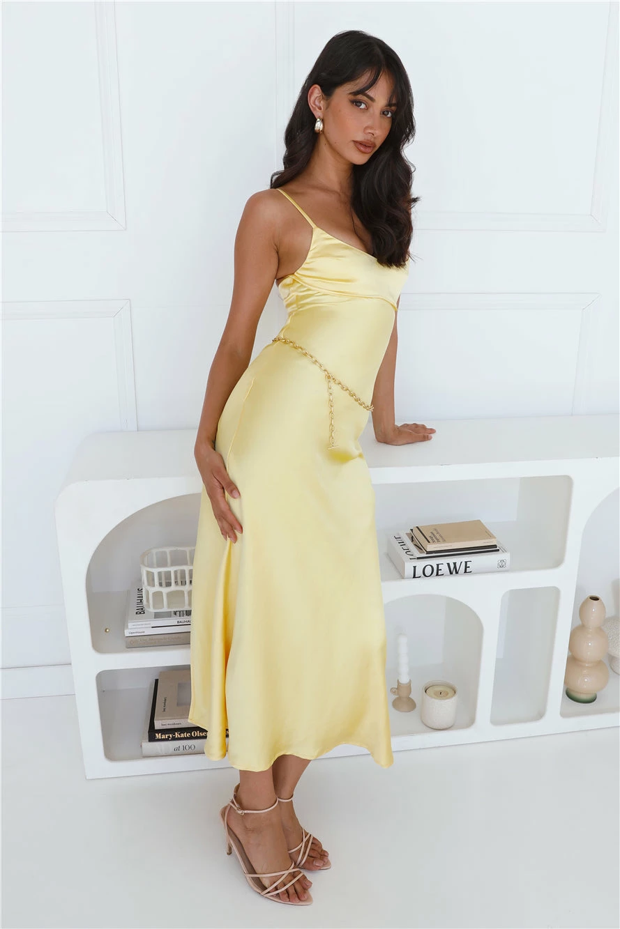 Feels Like Luxe Maxi Dress Yellow 5 Feels Like Luxe Maxi Dress Yellow - Image 3