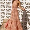 Important Piece Maxi Dress Orange -Hello Molly Shop L4A9548 1636503055