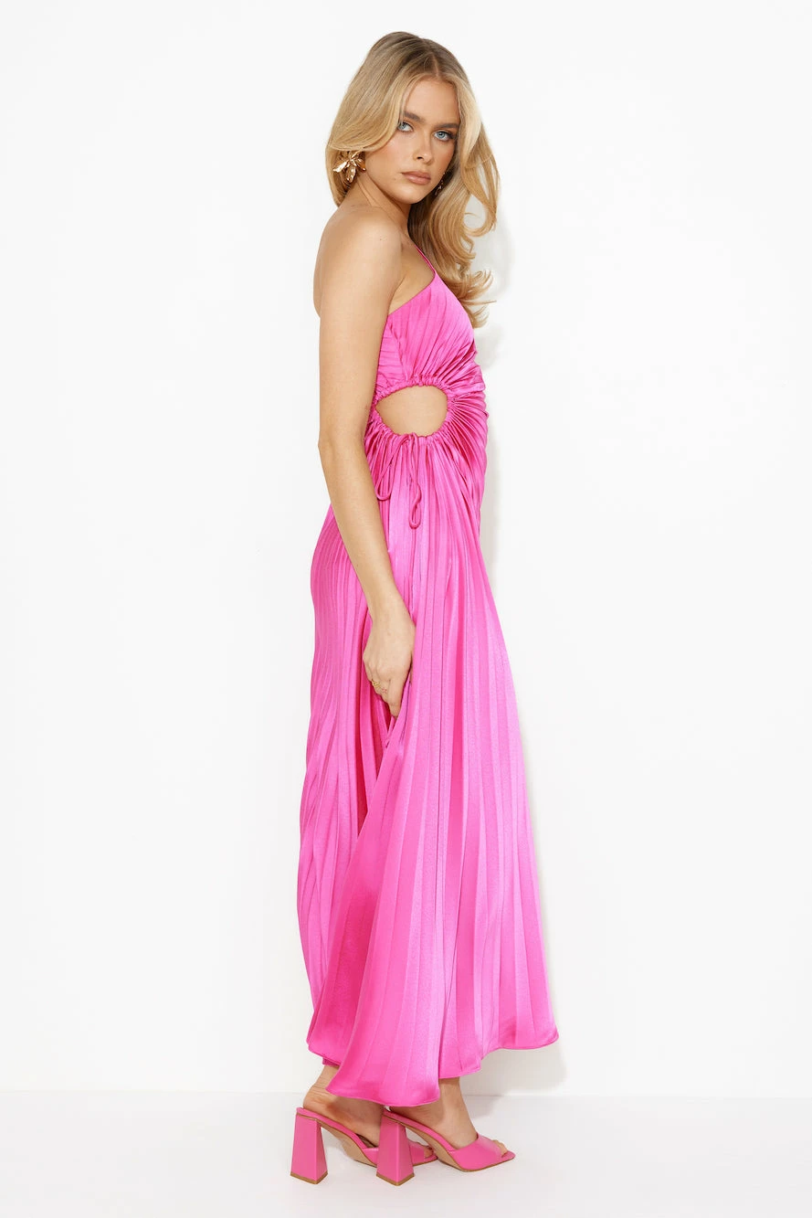 Season Of Weddings Maxi Dress Hot Pink 6 Season Of Weddings Maxi Dress Hot Pink - Image 4