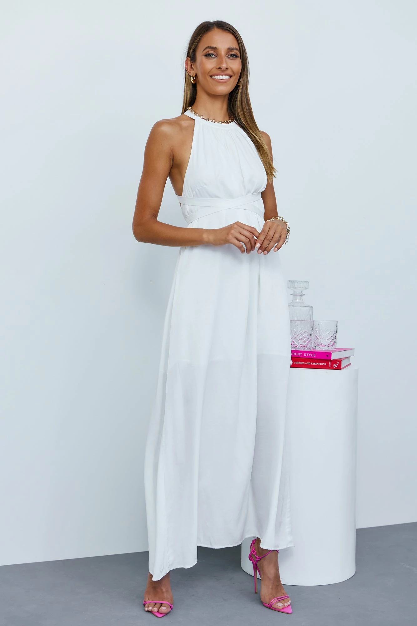 Embrace It Maxi Dress White 3 Embrace It Maxi Dress White