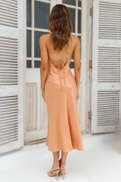 Drinks On Me Midi Dress Light Orange -Hello Molly Shop a03i3597 1 89adb60a dcb7 42f9 8e15 7fd0eb336002