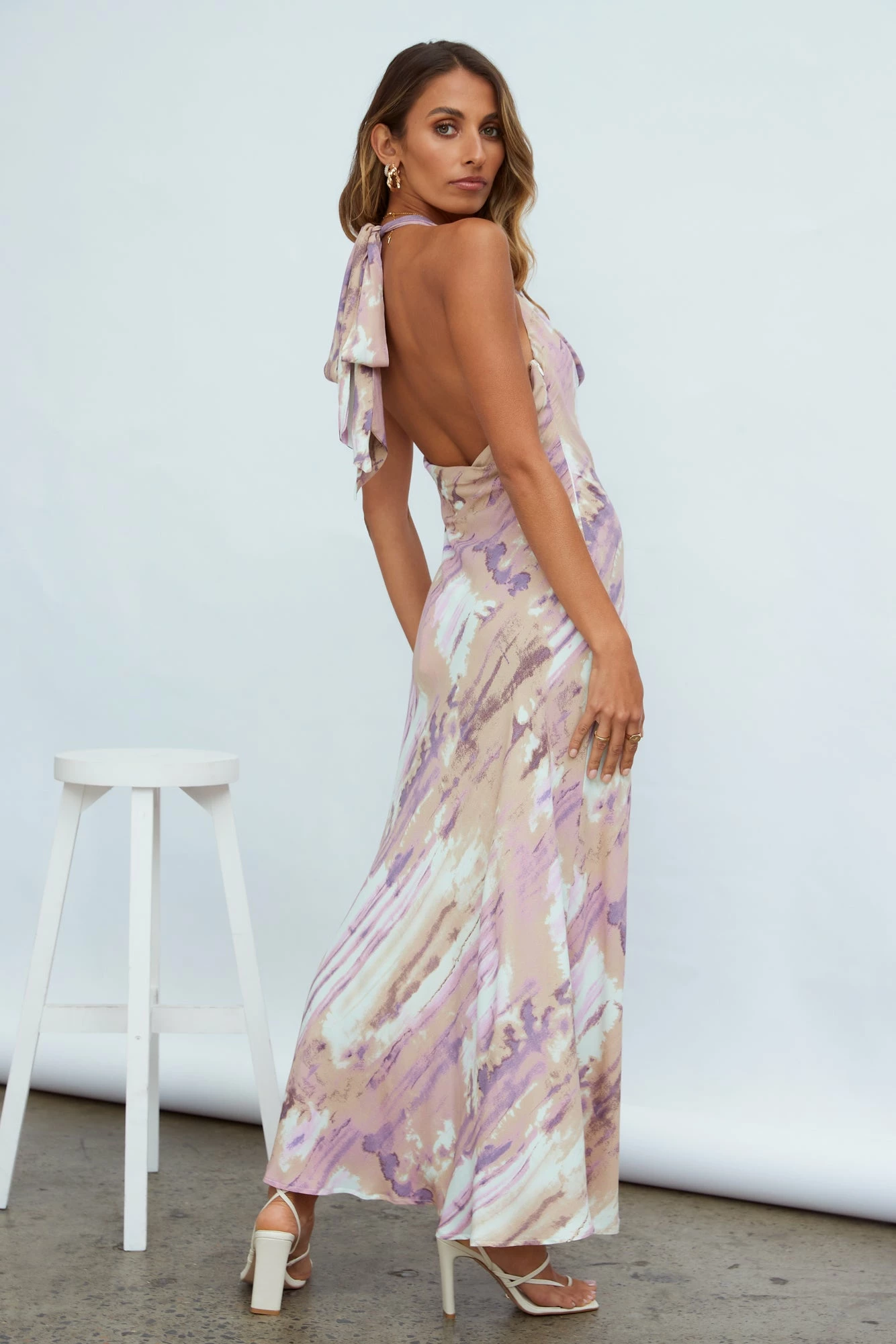Tiara Fun Maxi Dress Purple 7 Tiara Fun Maxi Dress Purple - Image 5