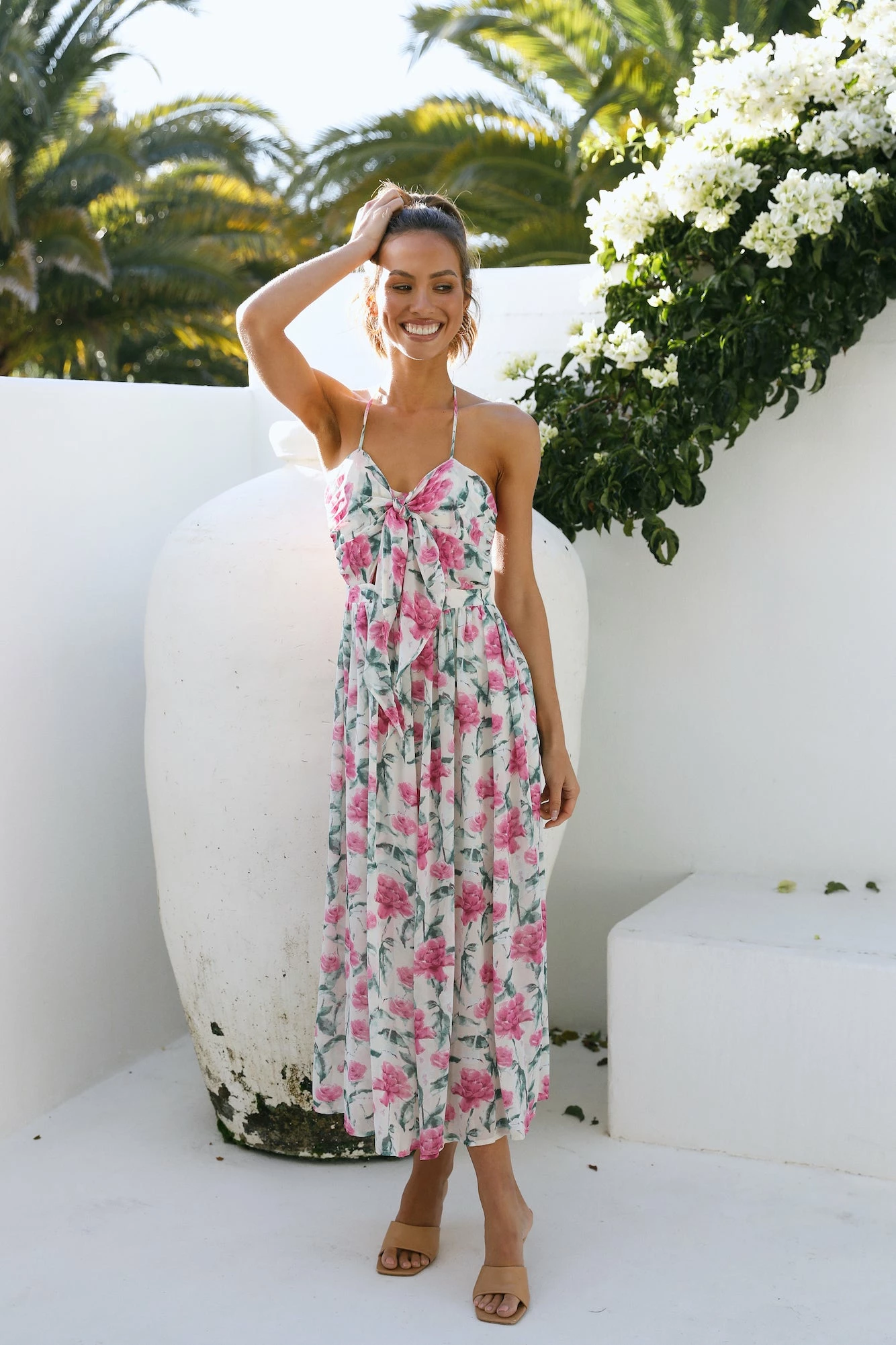 Feel The Tune Maxi Dress Beige 4 Feel The Tune Maxi Dress Beige - Image 2