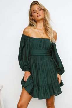 Composed Moment Dress Forest Green -Hello Molly Shop f9a566dd2a590c3bd8df ba6a4127 2788 41d9 a664 c27e26979cd5
